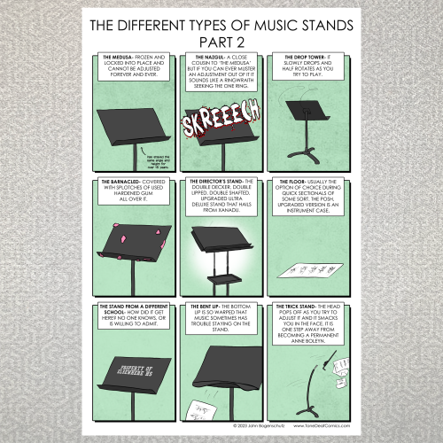 The Different Types of Music Stands Part 2 – Tone Deaf